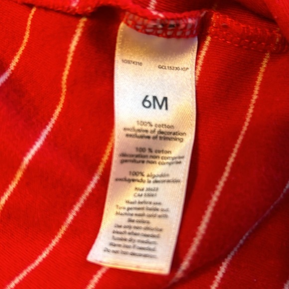 Baby Holiday One Piece Footed Zip Up Sleeper 6 Months EUC Santa Holiday - Picture 8 of 13